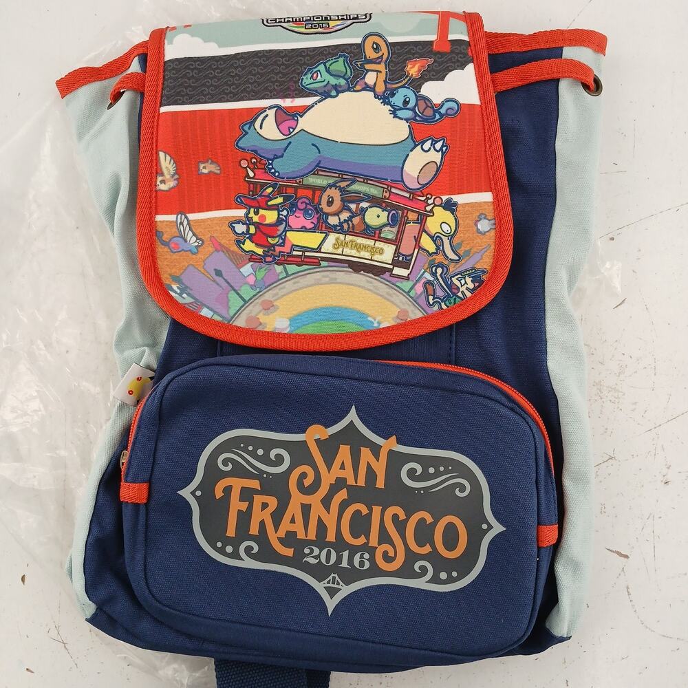 Pokémon World Championships 2016 San Francisco Backpack Official Event Bag Rare